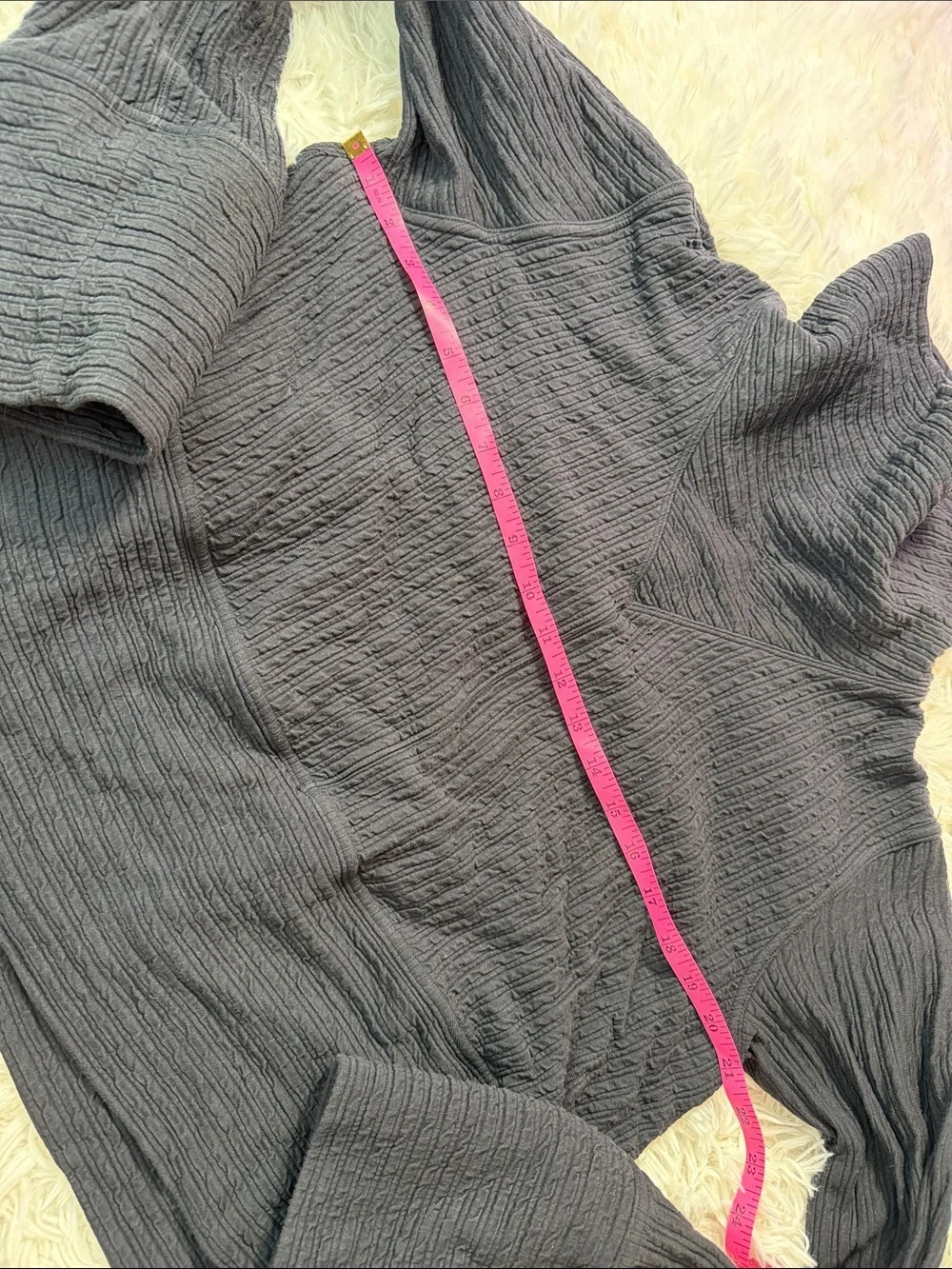 Lululemon Retreat Yourself Hoodie Heathered Graphite Grey / Graphite Grey